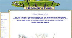 Desktop Screenshot of dreamersfarm.com